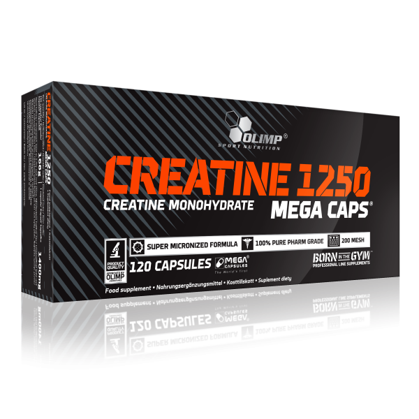 Creatine Mega Caps 1250 (120 Caps), Olimp
