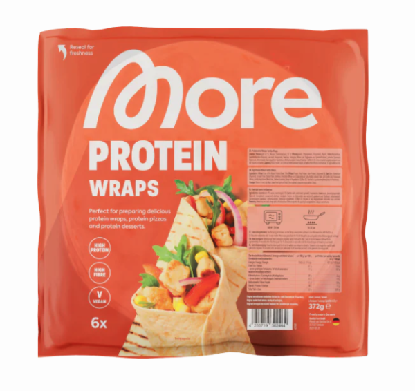 Protein Wraps (6x62g), More Nutrition