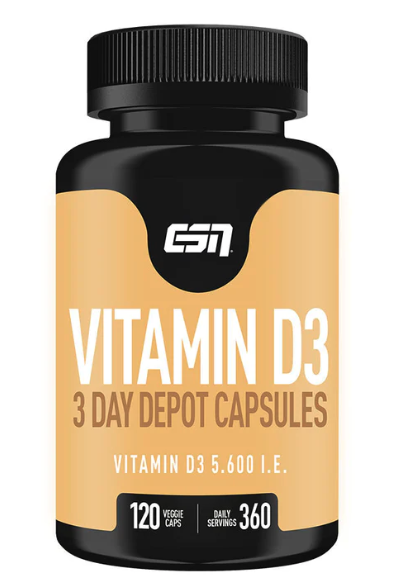 Vitamin D3 (120 Caps), ESN