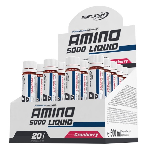 Amino Liquid 5000 - 20 Ampullen, Best Body