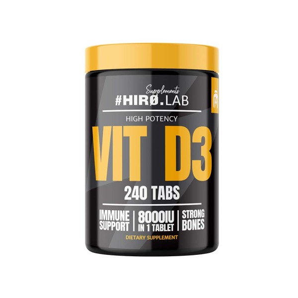 Vitamin D3 8.000 (240 Tabs), Hero Labs
