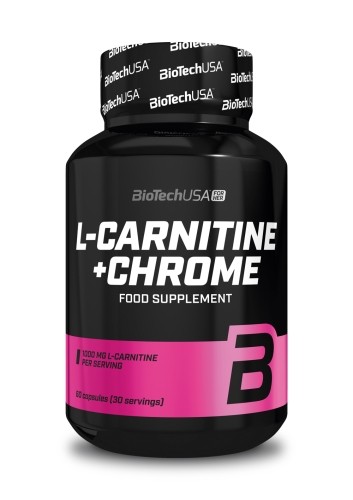 L-Carnitin + Chrome (60 Caps), BiotechUSA