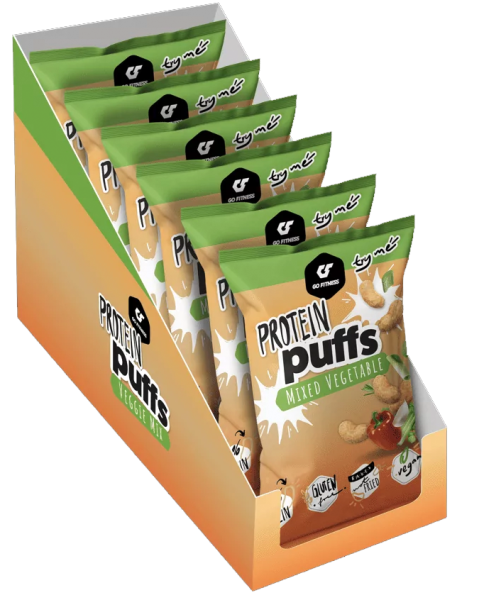 Protein Puffs (6x50g), GoFitness Nutrition