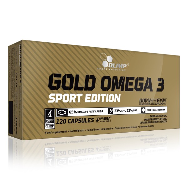 Omega 3 Gold Sport (120 Caps), Olimp
