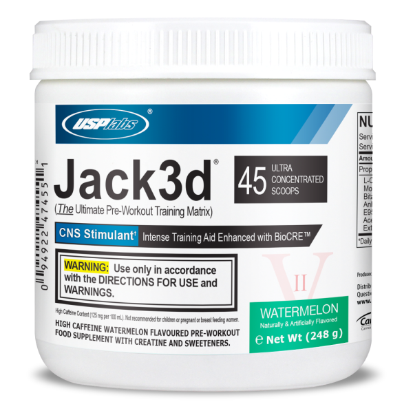 Jack3d Pre-Workout (248g), USP Labs