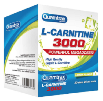 Carnitin Shot 3000 (20x25ml), Quamtrax
