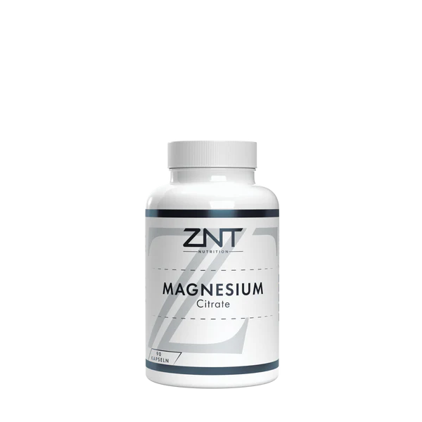 Magnesium Citrate (90 Caps), ZNT Nutrition