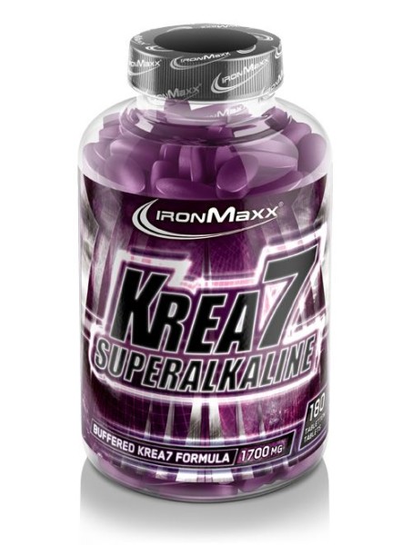 KREA7 SUPERALKALINE (180 TABLETTEN), Ironmaxx Nutrition