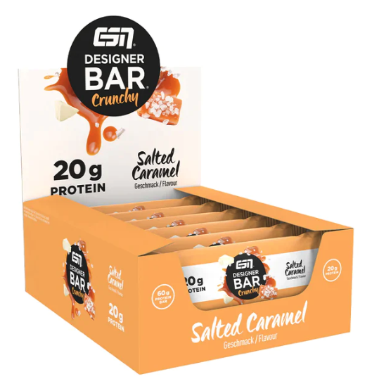 Designer Bar Crunchy Box (12x60g), ESN